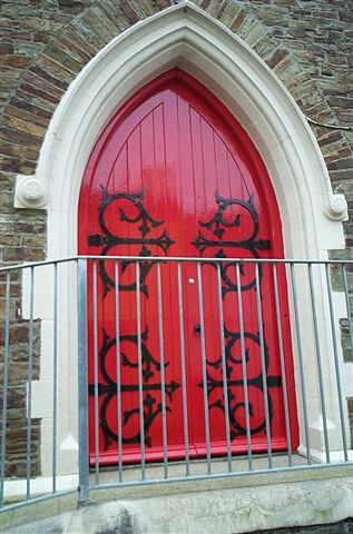 church door